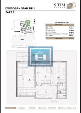 Prodaja, dvosoban stan, 65m², Centar, Jagodina - image 2