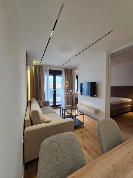 Rent, one bedroom apartment, 44m², Tološi, Podgorica