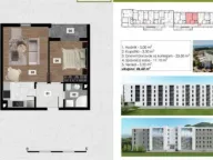 Sale, one bedroom apartment, 47m², Ilino, Bar - image 3