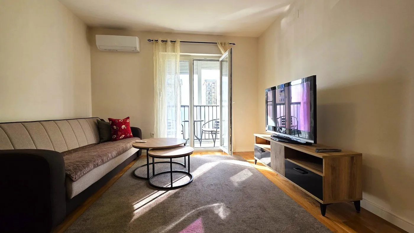 Rent, apartment, 42m², Pobrežje, Podgorica