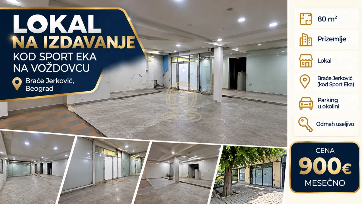 Rent, office space, 80m², Brace Jerković, Voždovac Sve Podlokacije