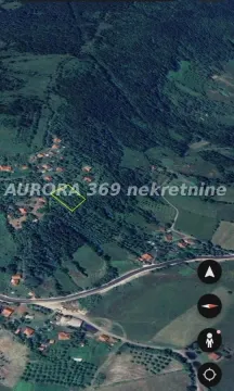 Pogled iz vazduha na lokaciju parcele i okolinu. - image 8