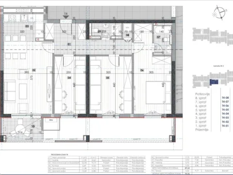 Izdavanje, trosoban stan, 96m², Master Kvart, Podgorica - image 9