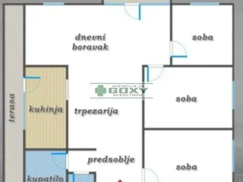 Prodaja, trosoban stan, 88m2, Centar, Beograd