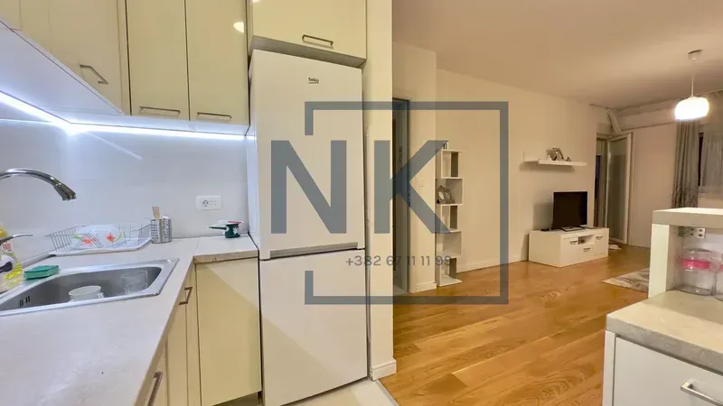Rent, one bedroom apartment, 49m², Central Point, Podgorica