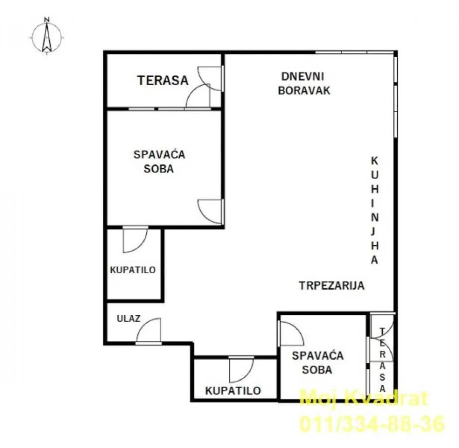 Prodaja, trosoban stan, 92m², Novi Banovci, Stara Pazova