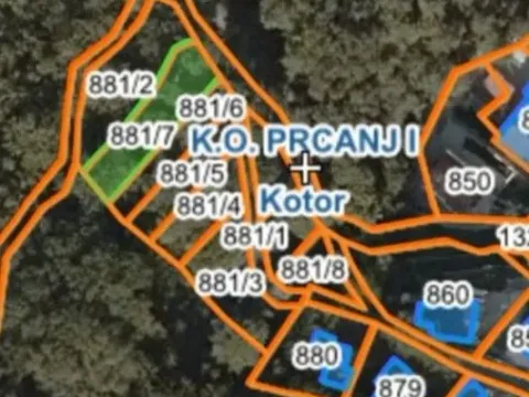 Sale, land lot, 305m², Prčanj, Kotor