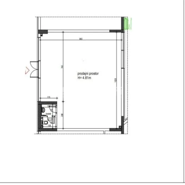 Rent, office space, 87m², Trošarina, Voždovac Sve Podlokacije
