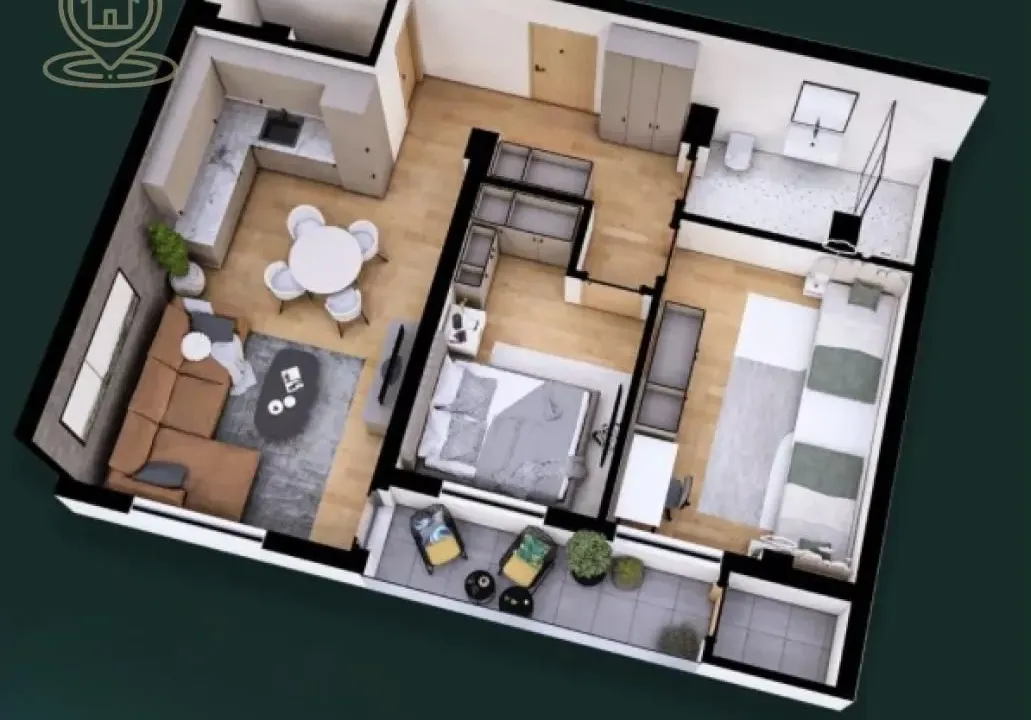 Prodaja, trosoban stan, 66m², Petrovaradin, Novi Sad