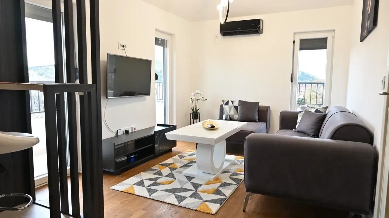 Rent, one bedroom apartment, 50m², Zagorič, Podgorica