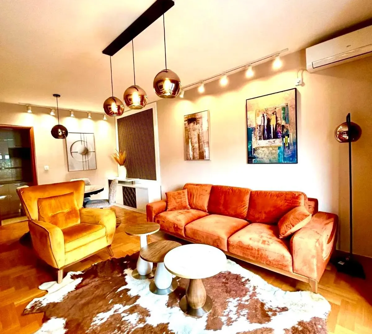 Rent, one bedroom apartment, 55m², Preko Morače, Podgorica