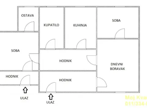 Prodaja, trosoban stan, 77m², Stari Grad, Beograd - image 8