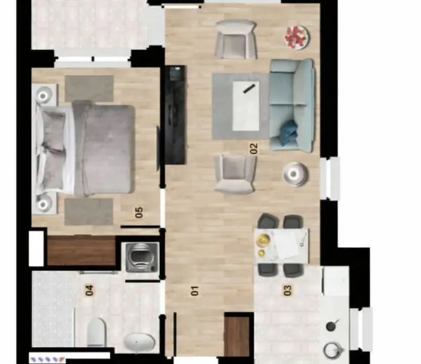 Sale, apartment, 44m², Kolašin, Crna Gora