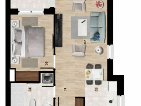 Sale, apartment, 44m², Kolašin, Crna Gora - image 1
