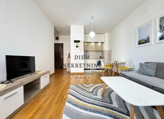 Rent, one bedroom apartment, 47m², City Kej, Podgorica