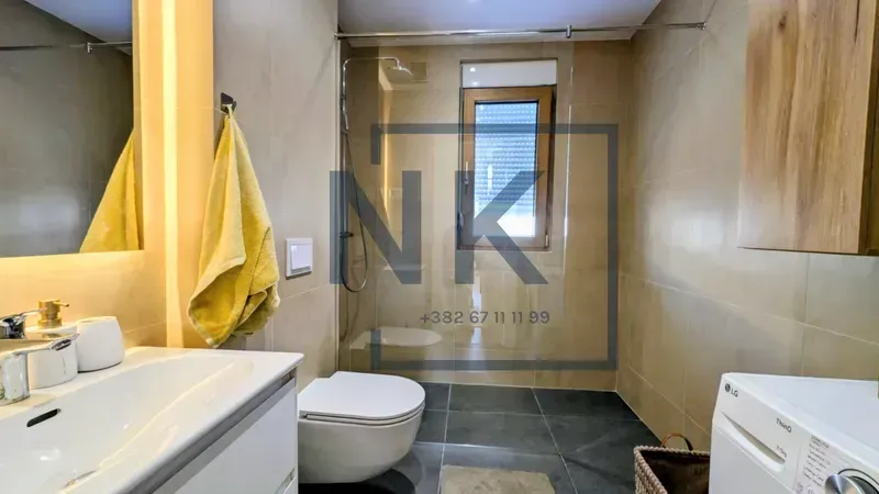 Rent, one bedroom apartment, 42m², Tološi, Podgorica