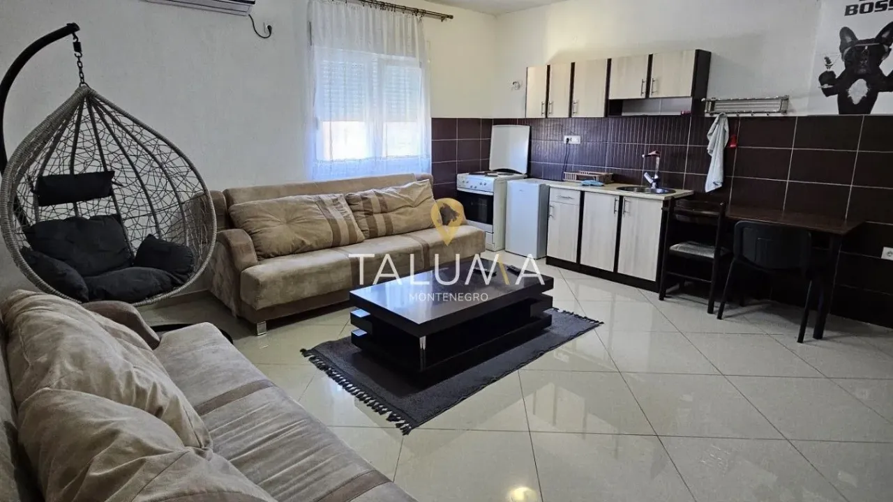 Izdavanje, jednosoban stan, 38m², Donja Gorica, Podgorica