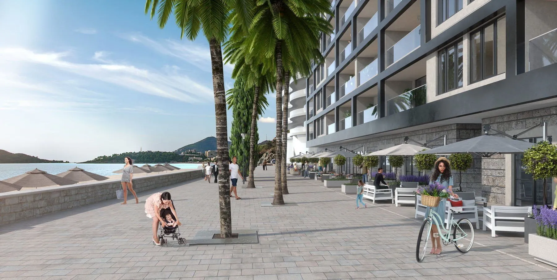 Sale, apartment, 52m², Bečići, Budva