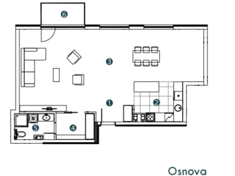 Sale, one bedroom apartment, 84m², Altina, Beograd - image 8