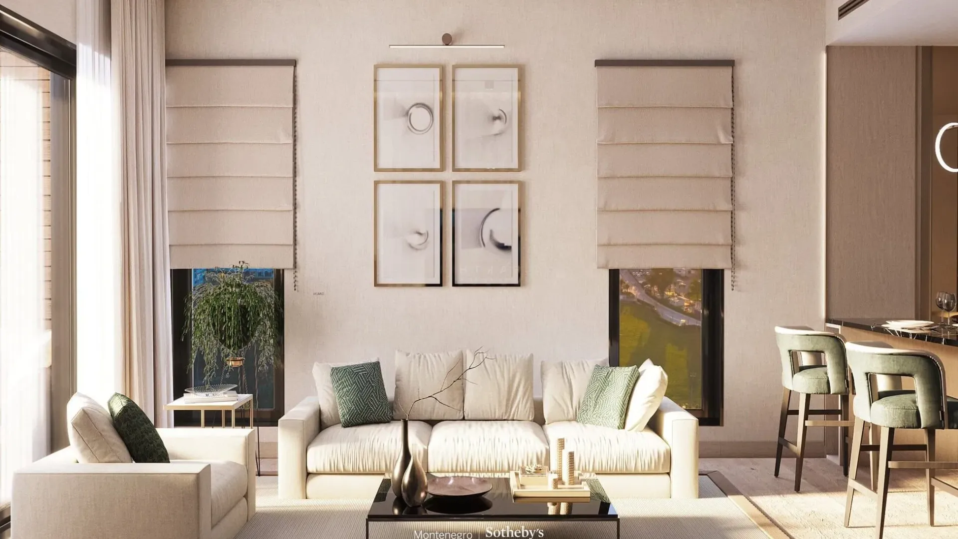 Prodaja, dvosoban stan, 107m², Tivat, Crna Gora