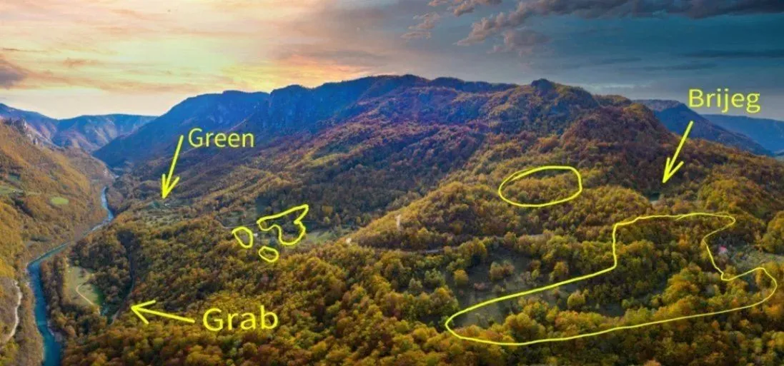 Prodaja, plac, 76561m², Plužine, Crna Gora