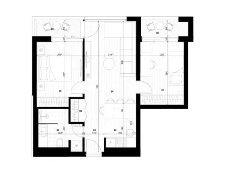 Prodaja, dvosoban stan, 57m², Mrčevac, Tivat - image 7