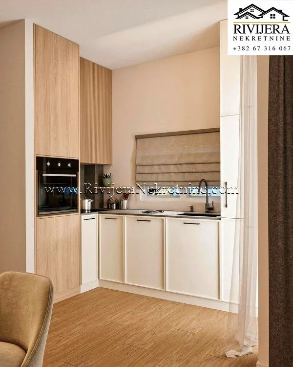 Sale, two bedroom apartment, 51m², Dobrota, Kotor