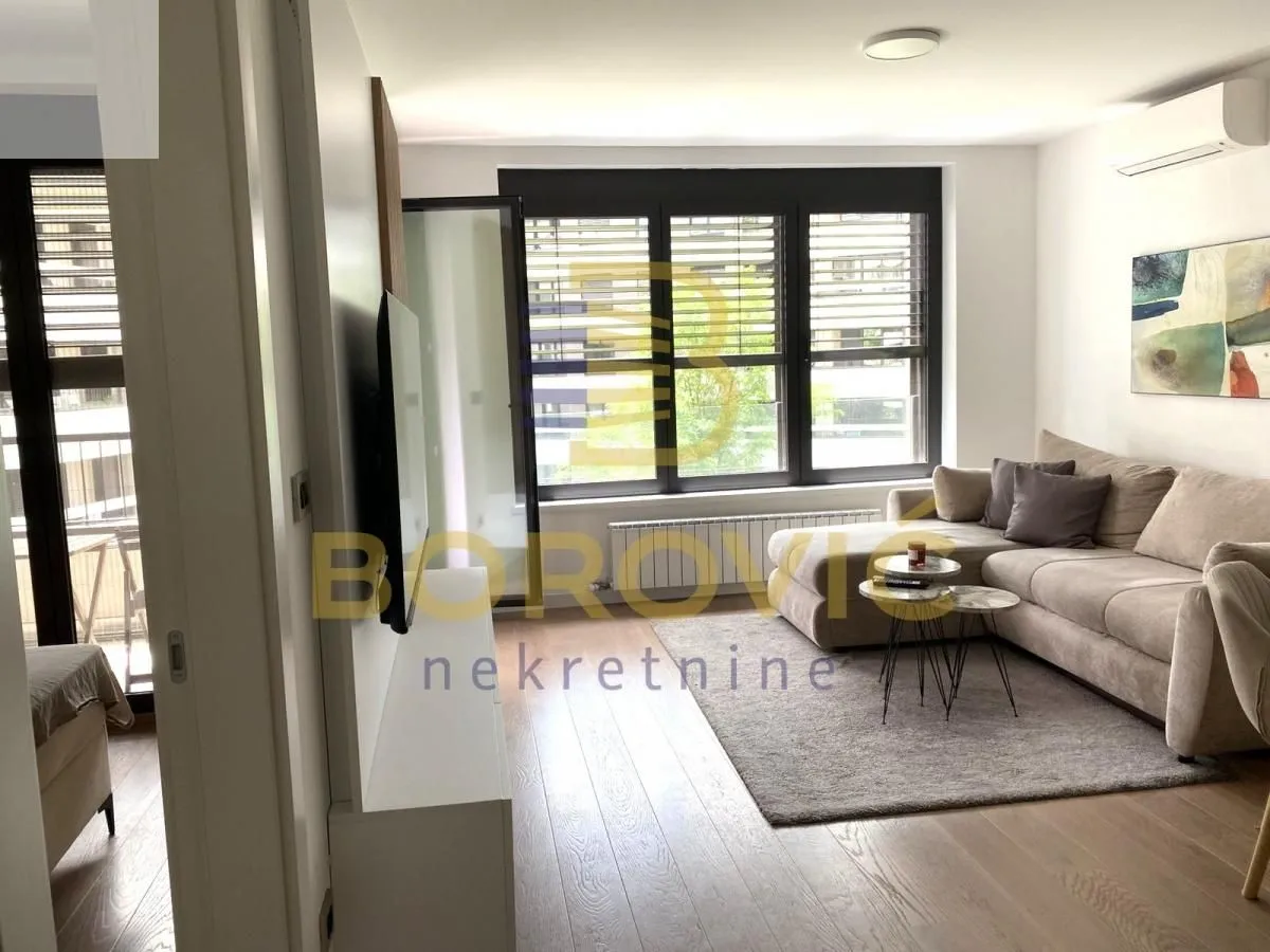 Rent, two bedroom apartment, 45m², Novi Beograd Blok 64, Novi Beograd Sve Podlokacije