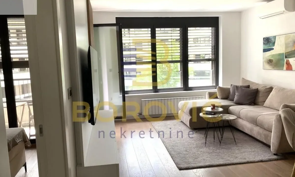 Rent, two bedroom apartment, 45m², Novi Beograd Blok 64, Novi Beograd Sve Podlokacije