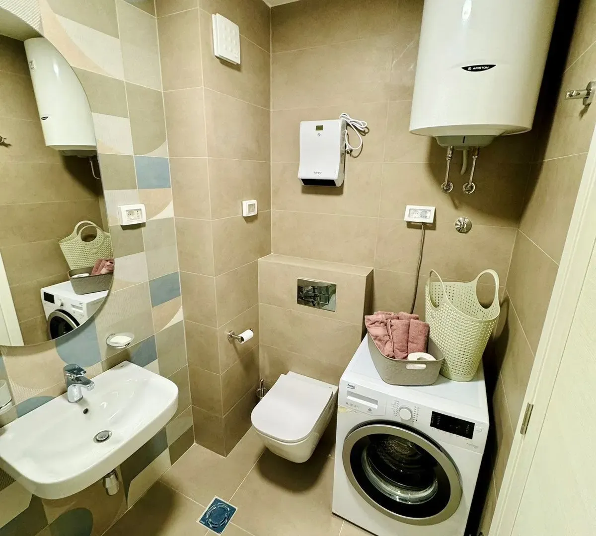 Rent, one bedroom apartment, 40m², Pobrežje, Podgorica