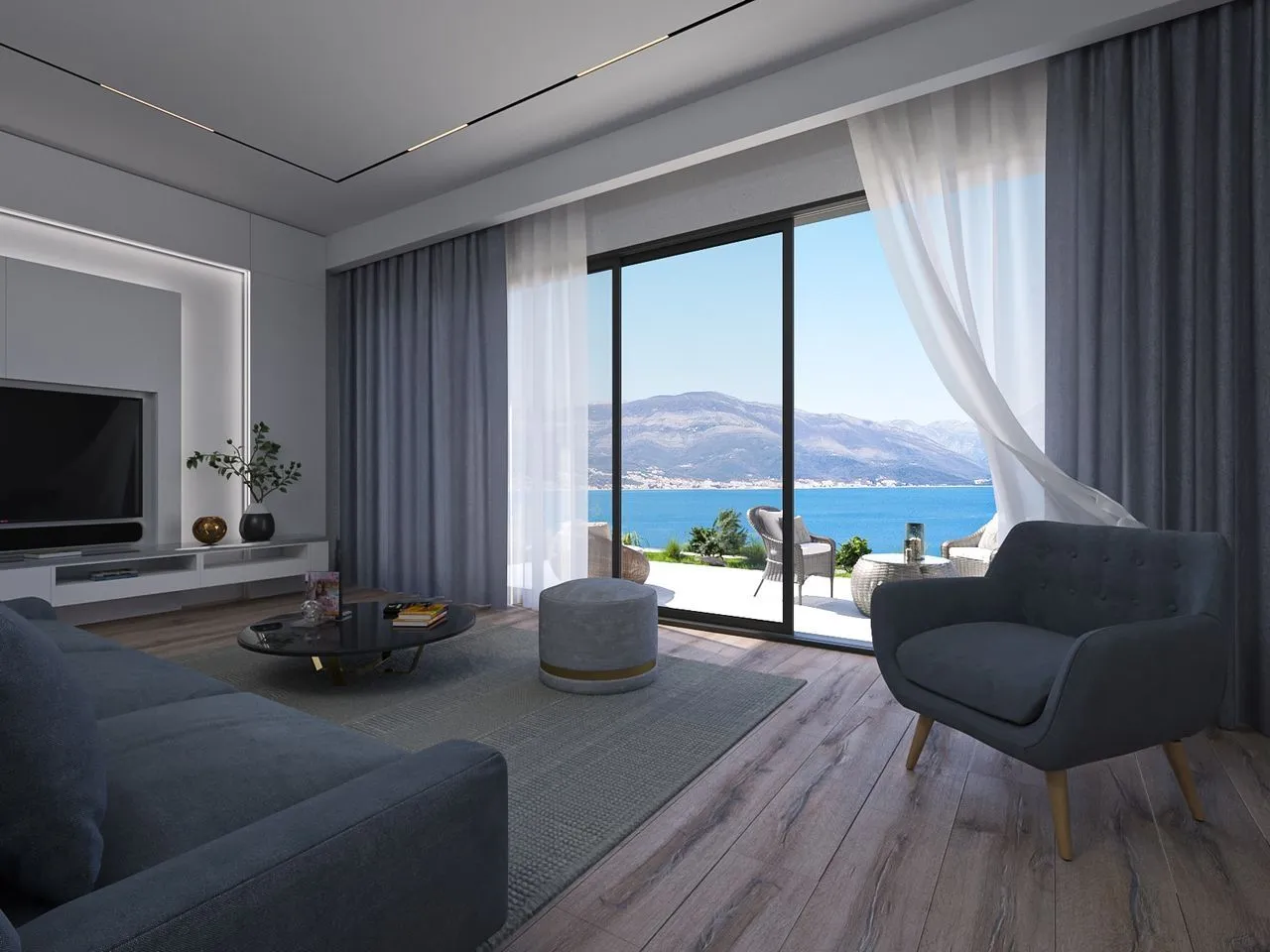 Prodaja, jednosoban stan, 139m², Krašići, Tivat