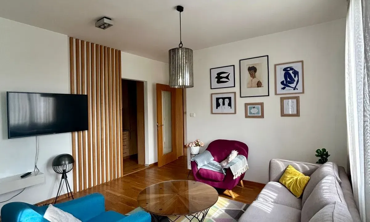 Rent, two bedroom apartment, 60m², Blok 9, Podgorica