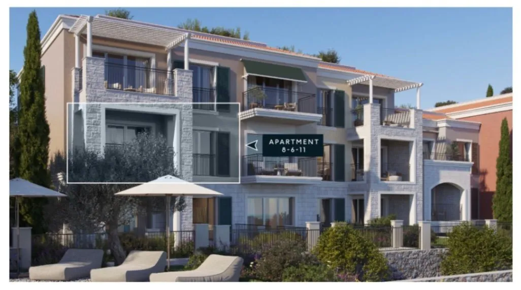 Sale, three bedroom apartment, 108m², Luštica Bay, Tivat