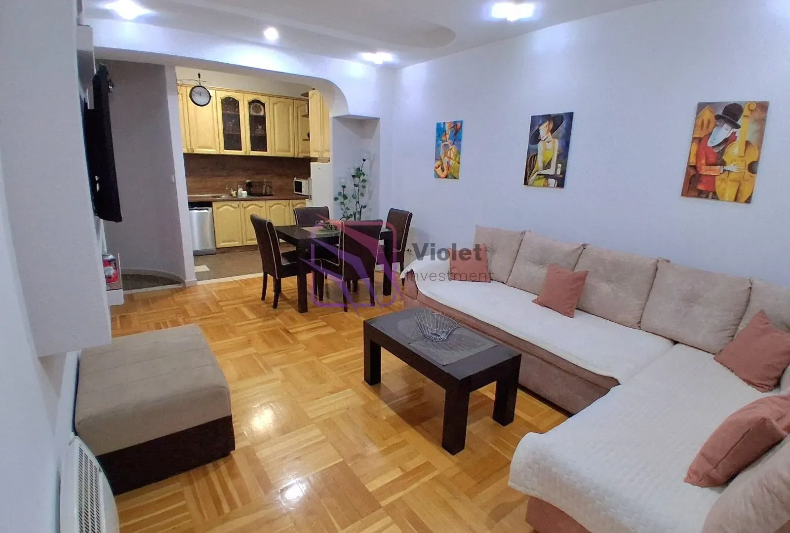 Rent, two bedroom apartment, 74m², Pobrežje, Podgorica