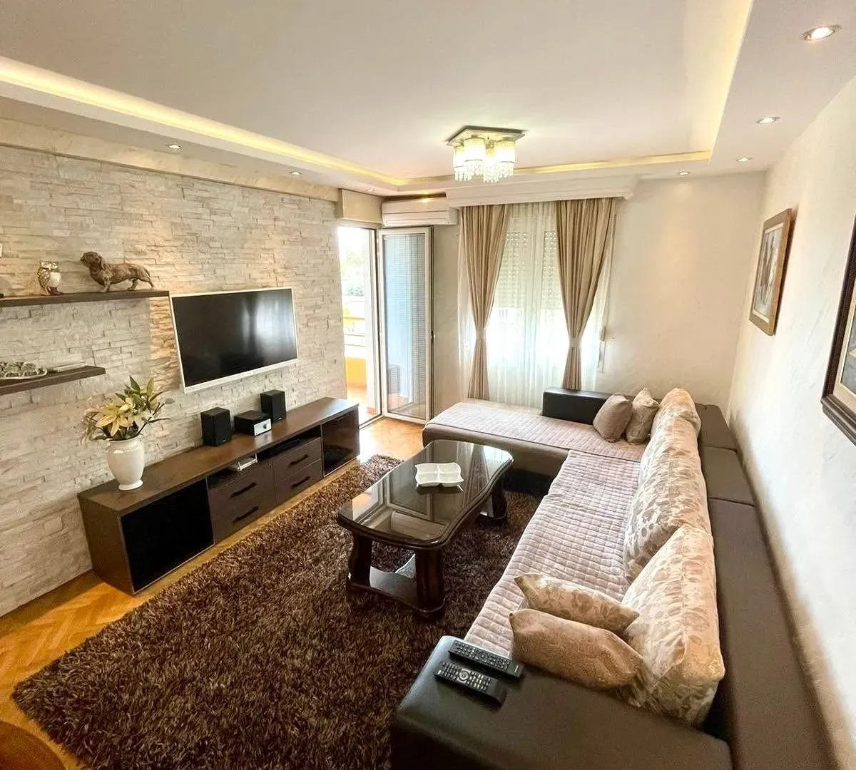 Rent, two bedroom apartment, 74m², Ljubović, Podgorica