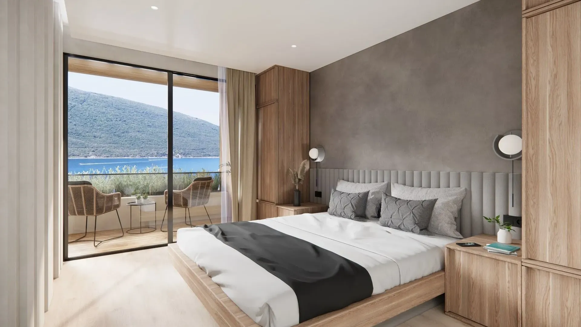 Prodaja, jednosoban stan, 53m², Kumbor, Herceg Novi