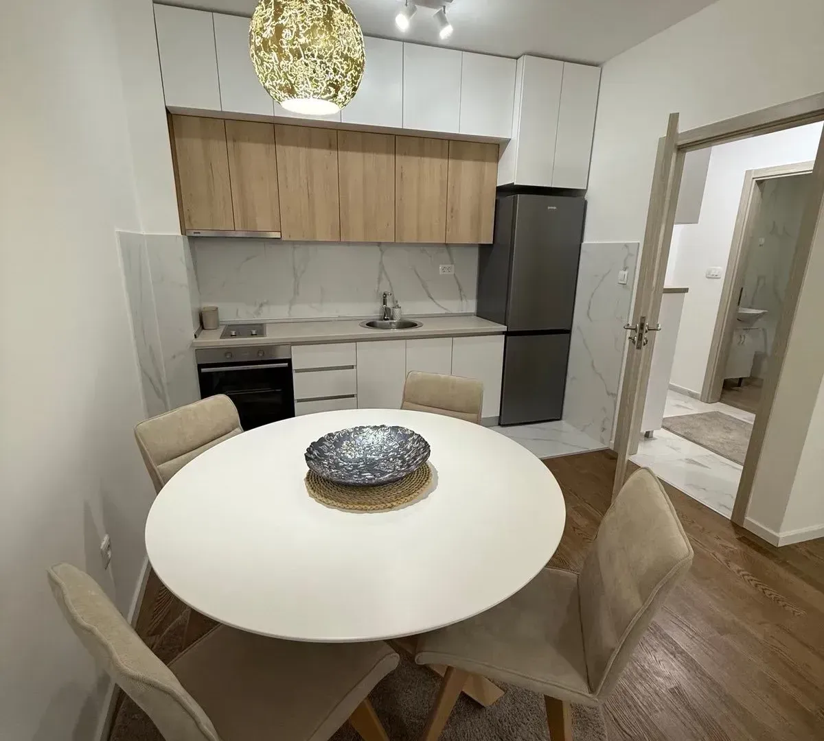 Rent, one bedroom apartment, 45m², Pobrežje, Podgorica