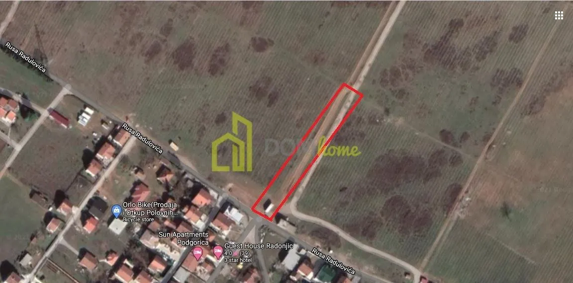 Prodaja, plac, 2884m², Sadine, Podgorica