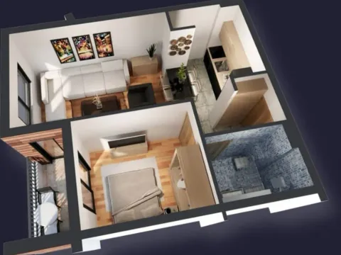 Prodaja, jednosoban stan, 42m², Bečići, Budva - image 19