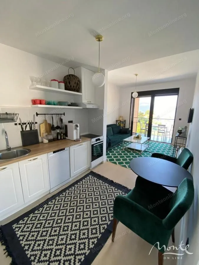 Prodaja, dvosoban stan, 49m², Donja Lastva, Tivat