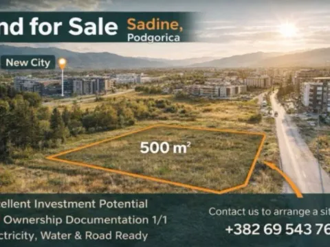 Prodaja, plac, 500m², Podgorica, Crna Gora - image 3