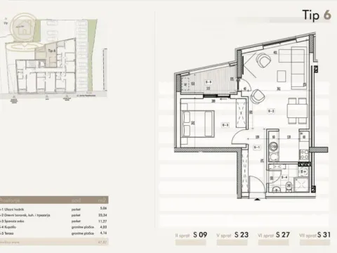 Prodaja, trosoban stan, 65m², Medijana, Niš - image 14