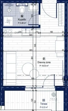 Prodaja, garsonjera, 28m², Budva, Crna Gora