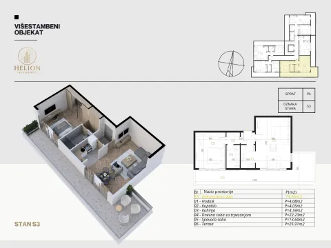 Prodaja, stan, 311m², Podkošljun, Budva - image 9