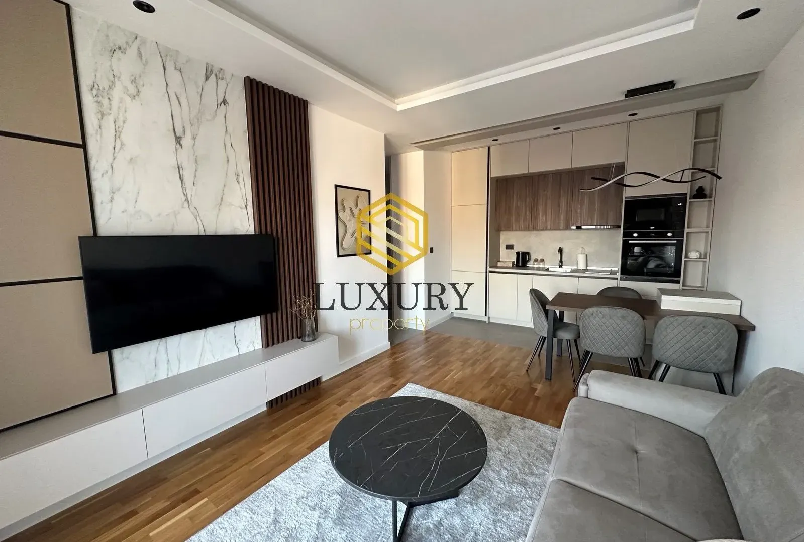 Rent, one bedroom apartment, 49m², City Kvart, Podgorica
