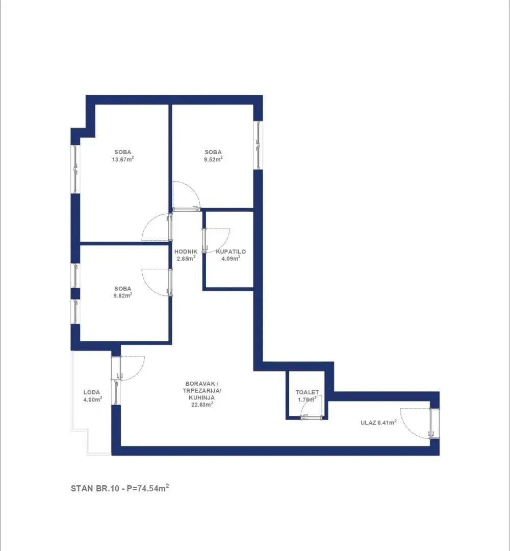 Prodaja, trosoban stan, 75m², Zemun Gornji Grad, Zemun Sve Podlokacije