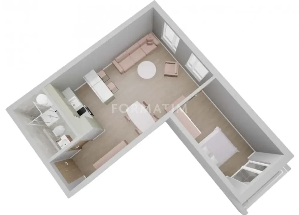 Prodaja, dvosoban stan, 45m², Zvezdara Sve Podlokacije, Beograd