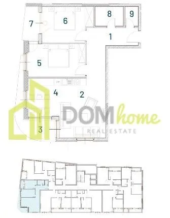 Sale, two bedroom apartment, 85m², Bar, Crna Gora