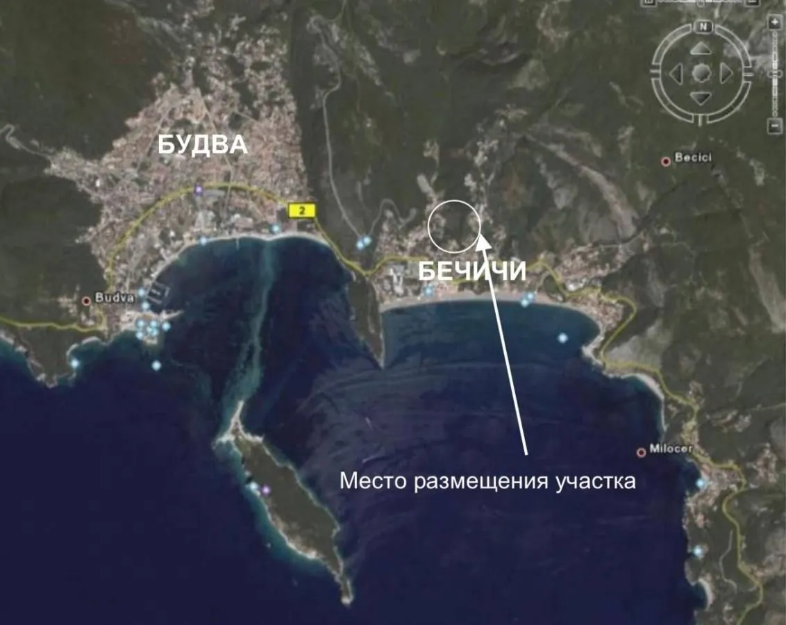 Prodaja, plac, 9900m², Bečići, Budva