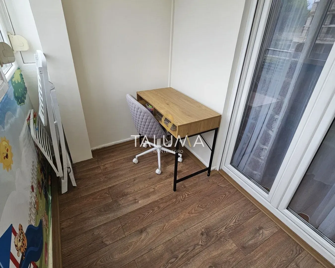 Izdavanje, jednosoban stan, 44m², Zagorič, Podgorica